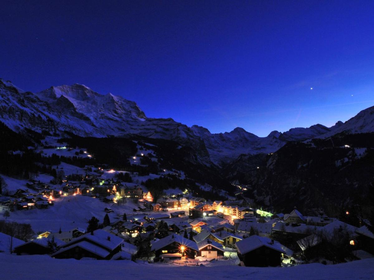 Apartment Helene Apt Diana By Interhome Wengen Bagian luar foto