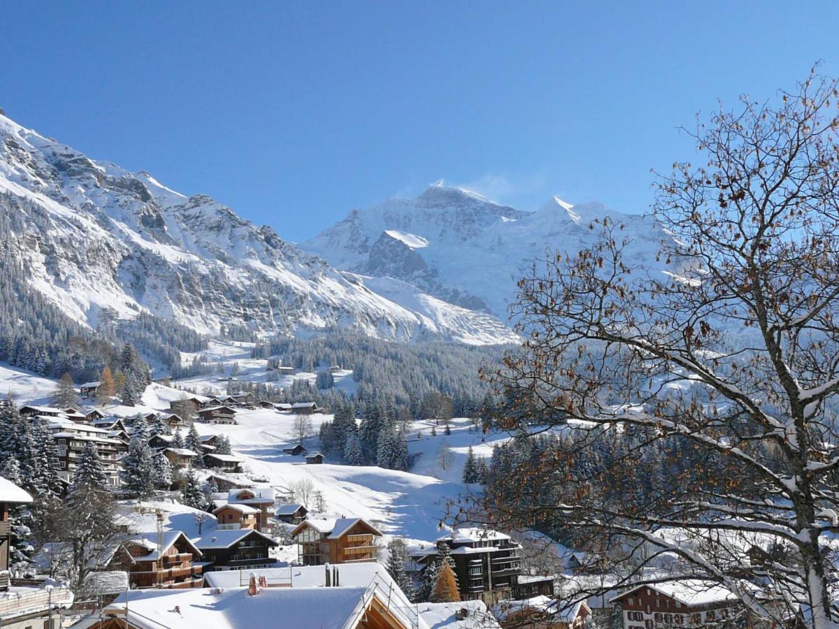 Apartment Helene Apt Diana By Interhome Wengen Bagian luar foto